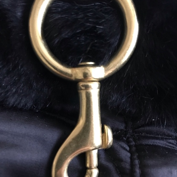 Vintage Coach Soho Boho Fur Trim Shoulder Bag - Picture 7 of 10